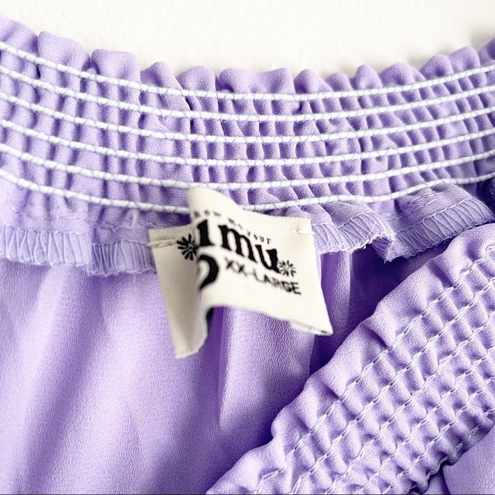 Show Me Your Mumu Hacienda Lilac Crisp Maxi Dress - Picture 6 of 8
